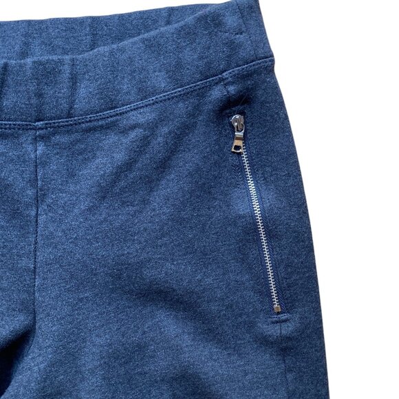 Gap Moto Ponte Zippers Leggings Gray Riding Emo Biker Pull-On Edgy Grunge-S - Picture 2 of 14